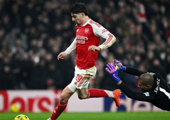 Havertz Gol Injury Time Bawa Arsenal ke Final Piala Liga